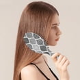 thumbnail image 3 of Vintage Floral Hair Comb - No-Pull Comfort Brush for Kids & Adults, 3 of 5