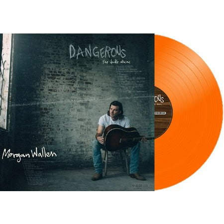 Morgan Wallen - Dangerous The Double Album - Exclusive Limited Edition 3X Orange Colored Vinyl LP Record