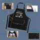 thumbnail image 3 of Teissuly Funny Apron For Men, Chef Bib Apron With 3 Pockets, Adjustably Neck Strap - Perfect For Kitchen Cooking, BBQ, Baking, Gifts For Husband, Men, Wife, Mom, Teissuly WER2023112006738, 3 of 9