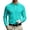 Cyan&07^0728K, variant on Fabrcox S-4XL Long Sleeve Polo Shirts for Men with Pockets Collared Men's Work Shirts Office Casual Plain Regular Fit Sports Golf Shirt Men Blue 4XL