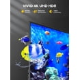 thumbnail image 2 of 4K Portable Monitor, 15.6" 3840 * 2160 Laptop Extended Monitor, 1500:1 100% AdobeRGB USB-C HDMI Portable Gaming Monitor HDR Travel Monitor with Speakers & Smart for Laptop PS5/4 Xbox Switch, 2 of 6