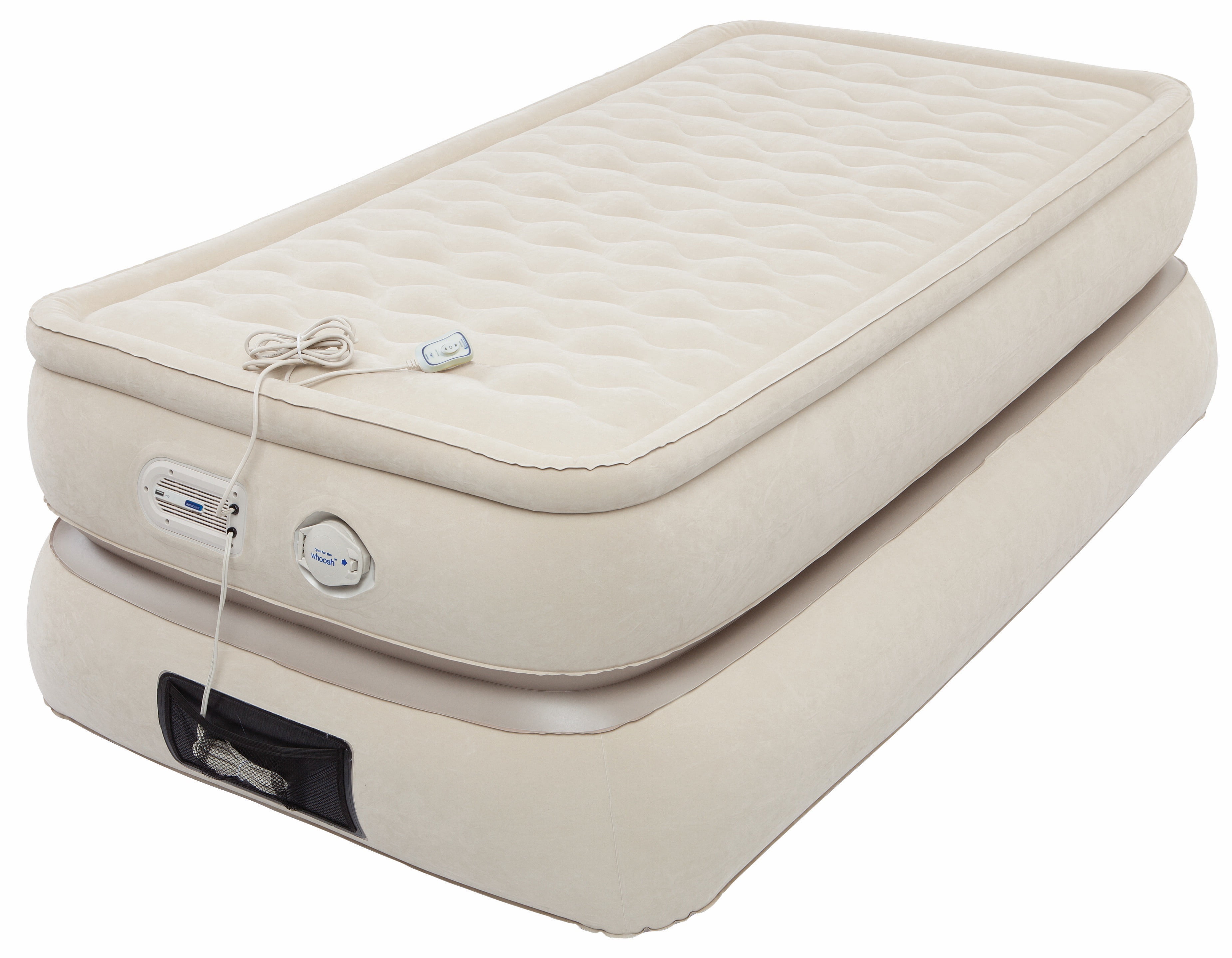 aerobed 24 raised twin pillowtop air mattress