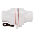 thumbnail image 1 of Soplador en línea de 3 pulgadas, 12V, 130CFM, soplador de aire de sentina marino eléctrico impermeable con ventilador de 4 aspas para barco marino, 1 of 8