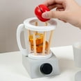thumbnail image 3 of Wooden Kitchen Pretend Play Toy Simulation Wooden Coffee Machine Toaster Machine Food Mixer Baby Early Learning Educational, 3 of 6