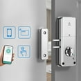 thumbnail image 4 of Door Lock Tuya Smart Invisible Door Lock Wood Door Lock Tuya APP Card Unlock, 4 of 4
