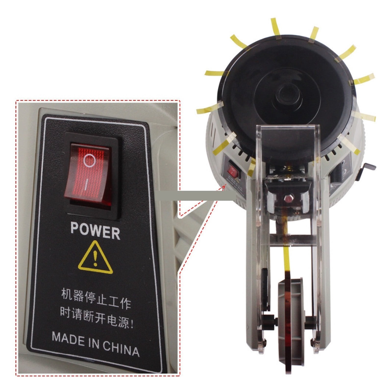 Automatic Tape Dispenser Machine, Turntable Disc Adhesive Tape Holder, Transparent Stationery Tape Packaging Tape Cutter ,High Efficiency