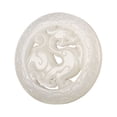 thumbnail image 1 of Guardurnaity Collar con colgante de Jade de mano de obra fina mezclada, símbolo de lujo y prestigio, colgantes de Jade, sebo blanco, 50x7mm Type3 NO3, 1 of 6