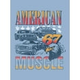 thumbnail image 2 of Wonder Nation, Boys' & Big Boys' American Muscle, Short Sleeve, Graphic T-Shirt, Sizes 4-18, 2 of 3