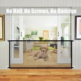 thumbnail image 4 of Cerca plegable de la barrera del recinto del perro de la red aislada malla ingeniosa interior del animal doméstico Hugtrwg Para estrenar, 4 of 8