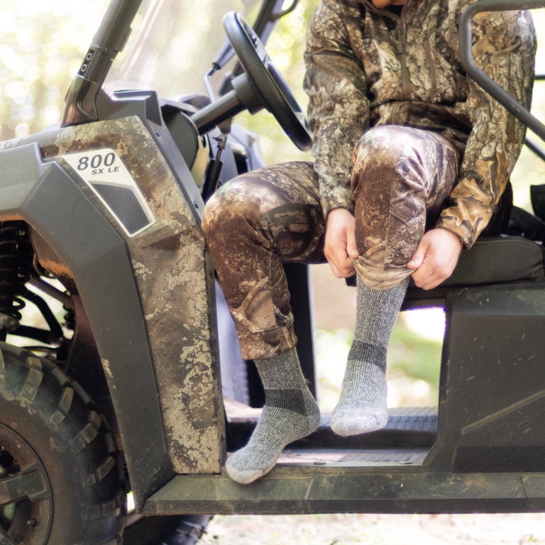 Realtree Men's Thermal Socks with Odor Protection, 2-Pair photo 8