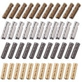 Melantax 80pcs DIY shoelace tips repair shoelace tips metal shoelace