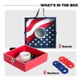 thumbnail image 3 of Lavadora Outdoor Game SPORT BEATS, tablero de 32 cm, 8 arandelas, 3 of 6