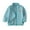 Blue, variant on Bxsruta Jacket for Girls, Kids' Reversible Sherpa Jacket, Double-Sided Fleece Top with Full-Length Zipper Closure