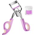 thumbnail image 1 of Rizador de pestañas Goldenrich Painless Perfect Curl con 6 almohadillas, 1 of 6
