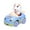 Blue, variant on Qocolhg Mini Toy Cars for Toddlers 1-3, Cars for Toddlers 1 2 3 4 Year Old Kids Sports Car Baby Universal Car With Music Lights Truck Toys Friction Powered Car Birthday Christmas Gifts for Kids Boys