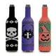 thumbnail image 2 of Knitted Halloween Wine Bottle Cover Pumpkin Skull Spiders Bottle Sleeve Decor, 2 of 5