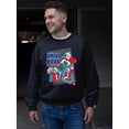 thumbnail image 2 of Chill Mode Activated - Fun ICEE Polar-Bear Graphic Men's Sweatshirt, 2 of 4