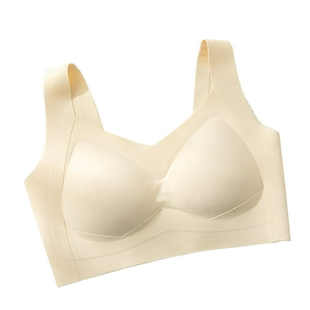Timegard Wireless Bras for Women High Support Full Coverage Breathable Seamless Sports Yoga Bra Comfort
