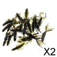 thumbnail image 1 of Kit de Señuelos de Pesca DYNWAVEMX 6x20 Unidades Cebo Suave Aguas Profundas 2 piezas, 1 of 8