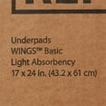 thumbnail image 7 of Simplicity Basic Disposable Underpads Fluff 17X24" 7105A 300 pads, 7 of 7