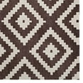 thumbnail image 4 of Modern Contemporary Urban Design Living Lounge Room Area Rug Runner Floor Carpet, Fabric, Multi Brown, 4 of 6