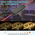 thumbnail image 3 of Uxcell LED Strip Dimmer, DC 12V to 24V 3A Rotary Brightness Controller with Wire Black, 3 of 5
