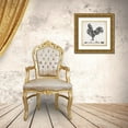 thumbnail image 3 of LaPoint, Annie 12x12 Gold Ornate Wood Framed with Double Matting Museum Art Print Titled - Rise N Shine Rooster, 3 of 4