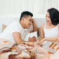thumbnail image 3 of Anniversary Blanket Gifts for Her or Him, Wedding Anniversary Presents for Wife Husband, Girlfriend Boyfriend Gifts, Birthday Valentine's Day Gifts for Her, Otter Throw Blanket 50" × 60", 3 of 6