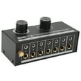 thumbnail image 1 of 3.5mm Audio Switcher, 6 Input 1 Output Audio Switcher Phone Computer Sharing Volume Adjustment  for Computer, 1 of 7