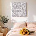 thumbnail image 4 of Canvas Wall Art, Haze Blue Leaf Framed Canvas Prints for Bathroom Kitchen, Retro Farmhouse Plant Floral Branch Gallery Wrapped Wall Decor for Home Office, Gifts, 10"x10" Ship Next Day, 4 of 9