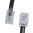 thumbnail image 3 of 3 Pcs Câble de Ligne de Bobine de Téléphone Modem RJ9 Noir 9.3 Pouces, 3 of 6