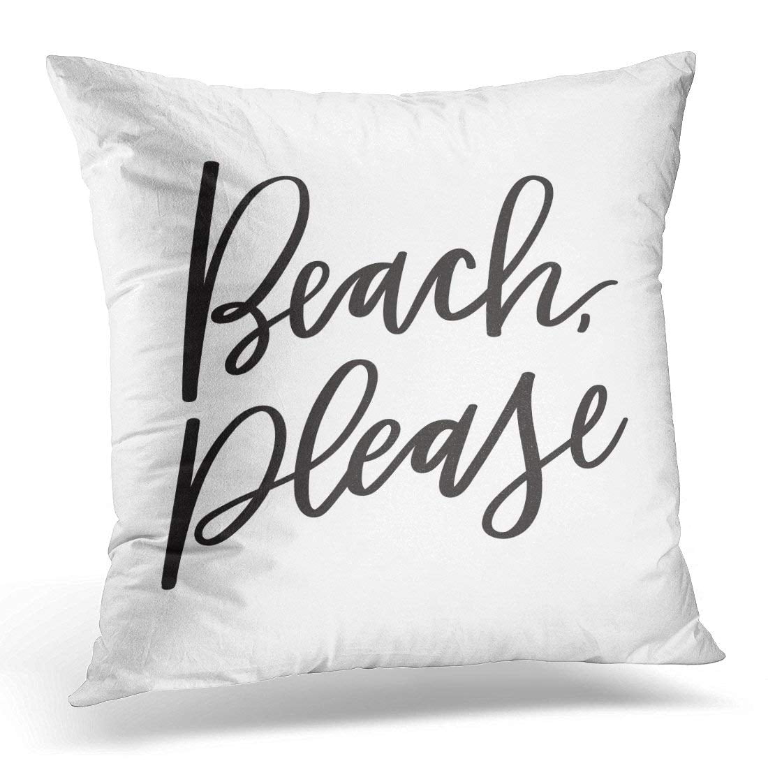 beach please pillow