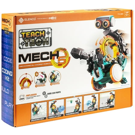 UPC: 0756619012681 | Teach Tech Mech 5  Mechanical Coding Robot