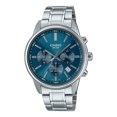 thumbnail image 1 of Casio Standard Analog Chronograph Stainless Steel Blue Dial Quartz MTP-E515D-2A1V Men's Watch, 1 of 1