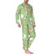 thumbnail image 2 of Balery Cute Frog2 Pijama para Hombre de Dos Piezas con Manga Larga, Conjunto de Dormir y Descanso Suave con Bolsillos-Large, 2 of 7