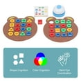 thumbnail image 4 of Geometry Puzzles Board, 2 Players Use Environment Friendly Geometric Shape Matching Game  For Kids Sensory Education, 4 of 8