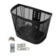 thumbnail image 4 of Cesta para bicicleta Cesta delantera Organizador fácil de instalar Portaequipajes universal para bicicletas Negro, 4 of 9