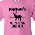 thumbnail image 4 of Inktastic Pawpaw Hunting Buddy Bow Hunter Youth T-Shirt, 4 of 5