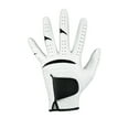 thumbnail image 2 of CxhicLuv Left-Hand Golf Gloves Sheepskin, Breathable, Anti-Slip – Durable Gloves for Outdoor Training, Competitions, Ideal for Golf, Suitable for Golfers, Sports Enthusiasts, White, 2 of 7