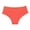 Orange, variant on Homenesgenics Cotton Plus Size Women's High Waist Soft Underwear - Lace Comfy Breathable Seamless Panties Briefs Hipster Boy Shorts Thong Female Underpants Beige XL