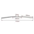 thumbnail image 4 of 22mm 25mm Universal Retro Motorcycle Handlebar for Motocross, Vintage, Cafe Racer, Chopper Scooter Bike, 4 of 5