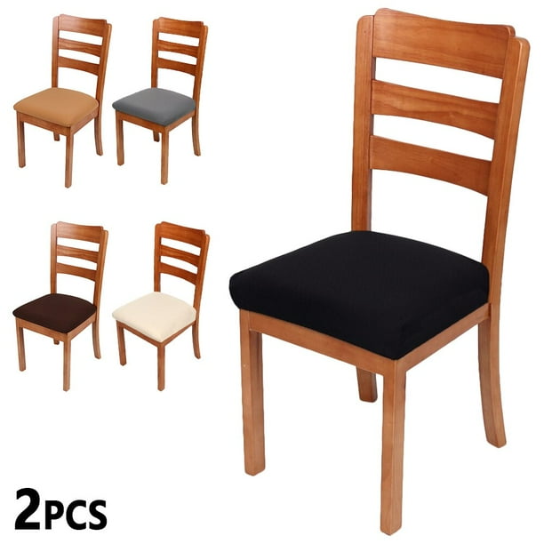 Modern Office Kitchen Spandex Elastic Chair Cover Solid Color Seat Protector Stretch Case Durable Anti Dirty Chair Seat Cover Walmart Com Walmart Com