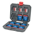 thumbnail image 3 of Allen Company SD Card Holder Case - Foam Protection 12 SD + 12 Micro SD - Black, 3 of 15