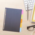 thumbnail image 2 of 10 Books Convenient Binder Dividers Daily Use Notebook Dividers Household Binder Tabs, 2 of 9