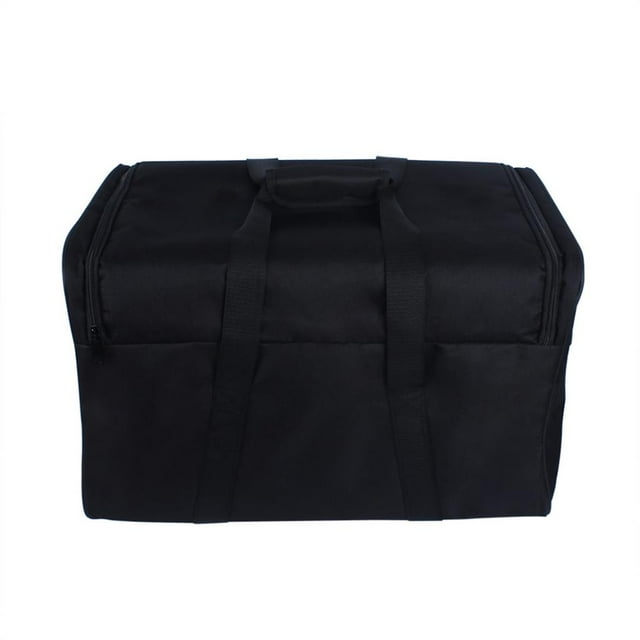 Impermeable Oxford Tela Bolsa de Almacenamiento Caja Suave Caja de Tambor con Asa de Correa Negro