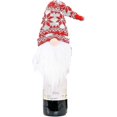 thumbnail image 1 of Muñeca de champán navideña | Tapón de botella de champán con decoración navideña | Bolsa de regalo de vino reutilizable | Ambiente Festivo Decoración Grand Cadea, 1 of 5