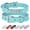 Blue, variant on Beirui Custom Leather Dog Collar DIY Bling Diamante Name Letters & Charms for Pet Cat Puppy
