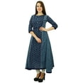 thumbnail image 6 of Phagun Cotton Abstract Anarkali Kurti Women Ethnic Tunic Dress Designer Kurta, 6 of 8