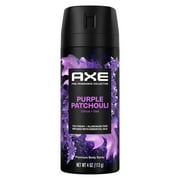 Axe Fine Fragrance Men's Deodorant Spray Purple Patchouli Citrus + Oak Aluminum Free, 4 oz