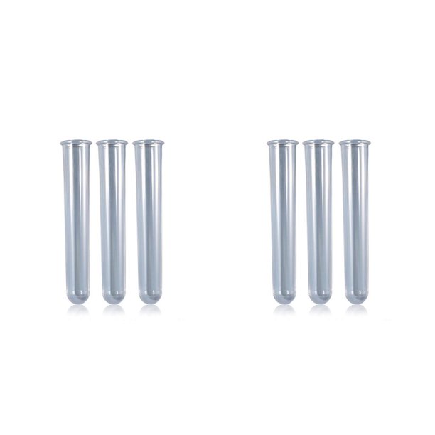 Inteprter Molde de resina para estación de propagación de plantas, molde antiadherente de silicona para fundición de flores, suministros de Tubo, 3 Piezas 2Conjunto